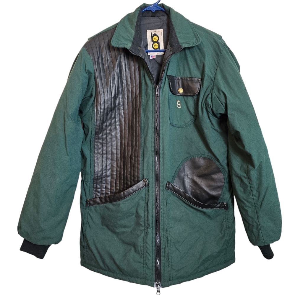 Men's Green and Black Jacket